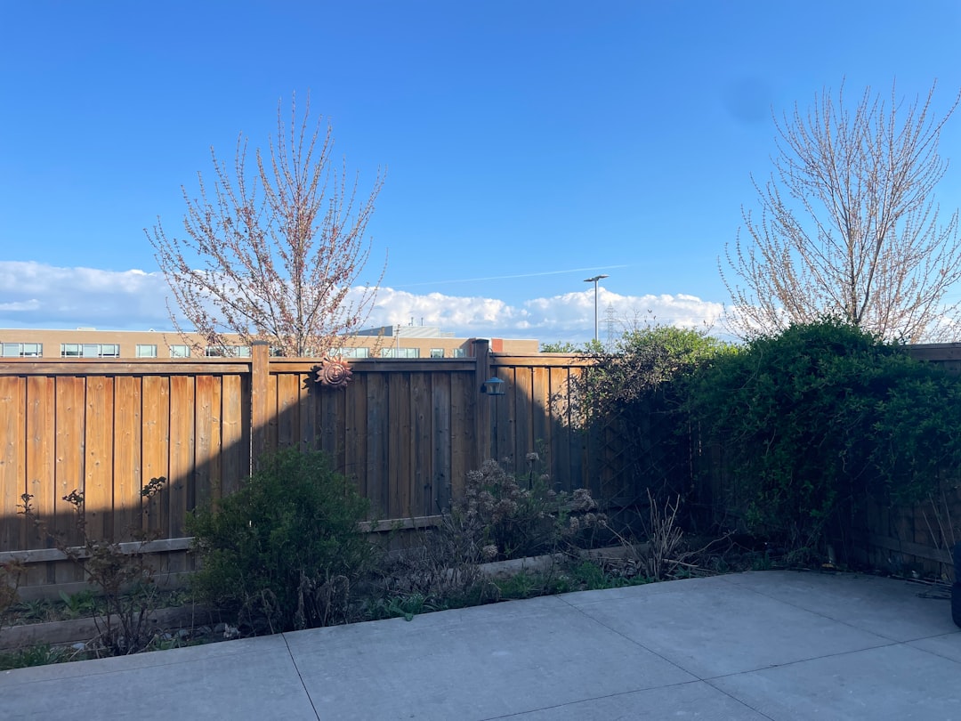 Getting a fence ready for storm season